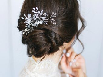 10 Stunning Wedding Updos For Short Hair To Look Beautiful