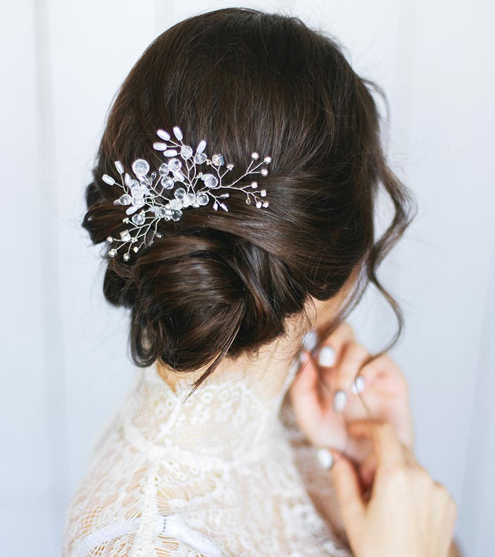 10 Stunning Wedding Updos For Short Hair To Look Beautiful