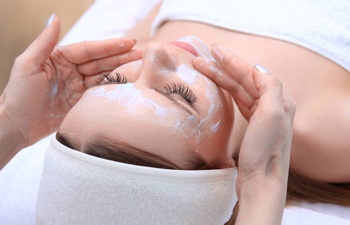 Facials exfoliate the skin