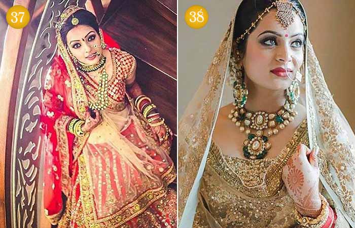 Beautiful Indian Hindu bridal looks 3 and 4