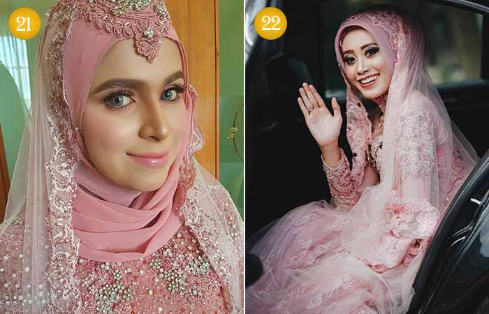 Beautiful Indian Islamic bridal makeup look