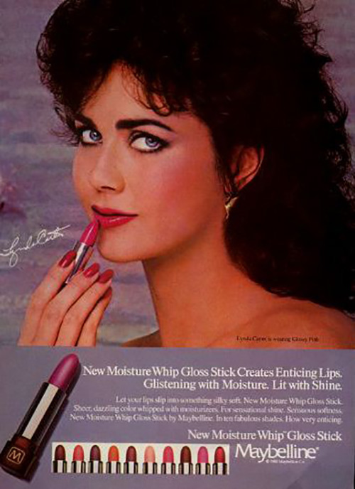 History of lipsticks in the 1980s