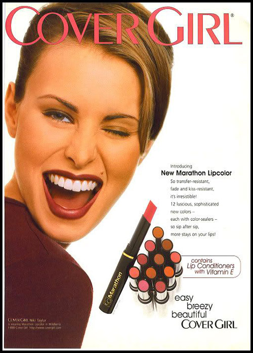 History of lipsticks in the 1990s
