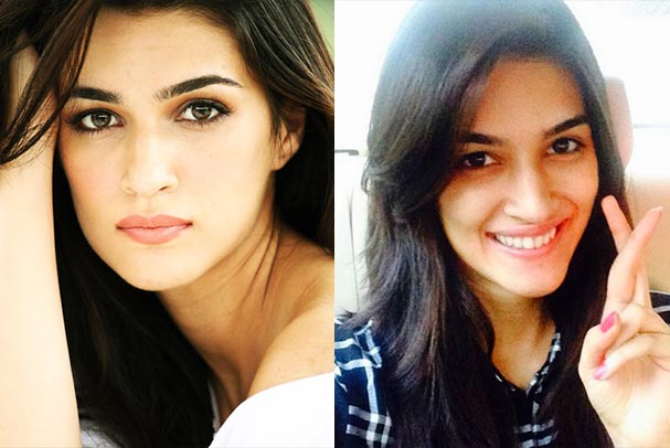 Bollywood Actress Kriti Sanon Without Makeup