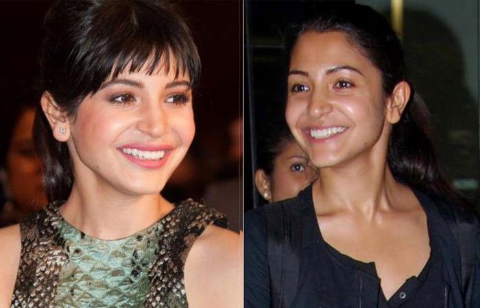 3. Anushka Sharma without Makeup