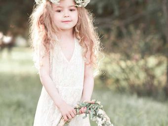 50 Easy Wedding Hairstyles For Little Girls