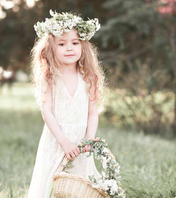 50 Easy Wedding Hairstyles For Little Girls