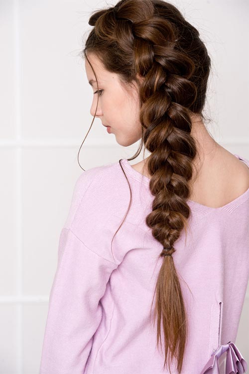 ancaked Side Braid