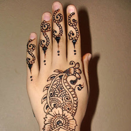 Mehandi designs for kids 4