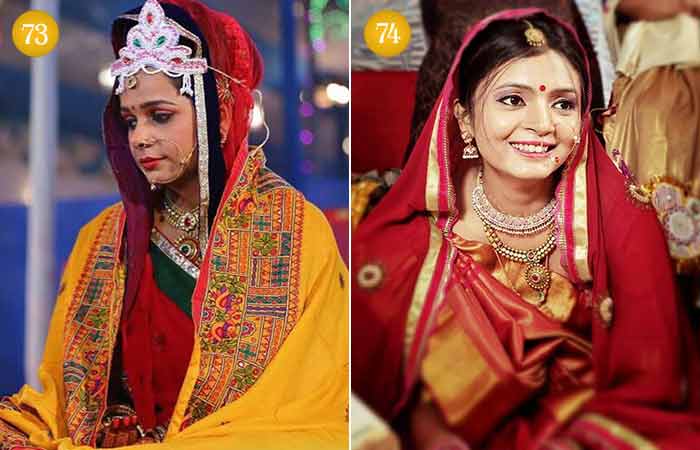 Beautiful Indian Bihari bridal look