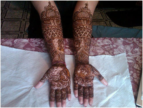 Bridal diy mehendi design