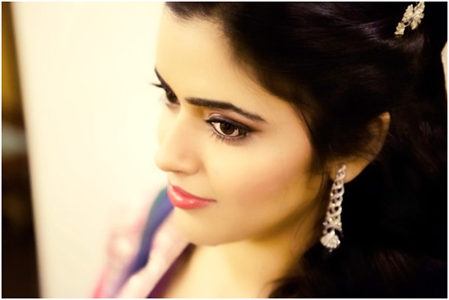 Bridal makeup by Chandni Singh