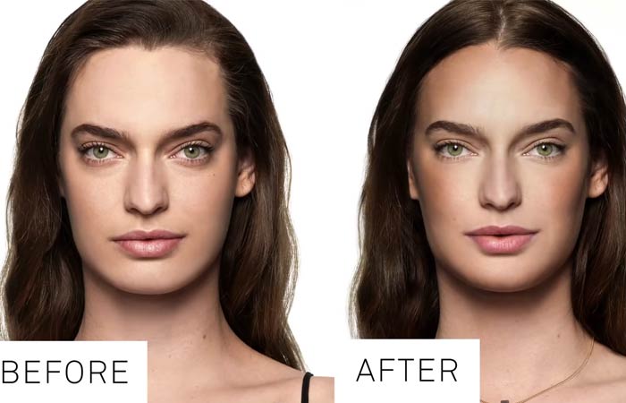 How to contour a rectangle face