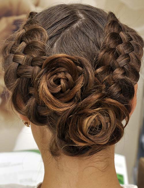 Double Rose Braids