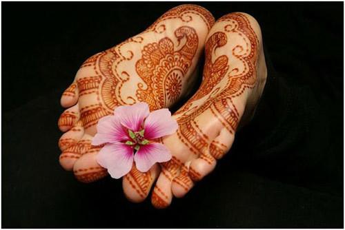 Unique diy mehendi design