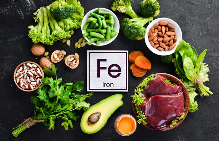 Foods rich in iron