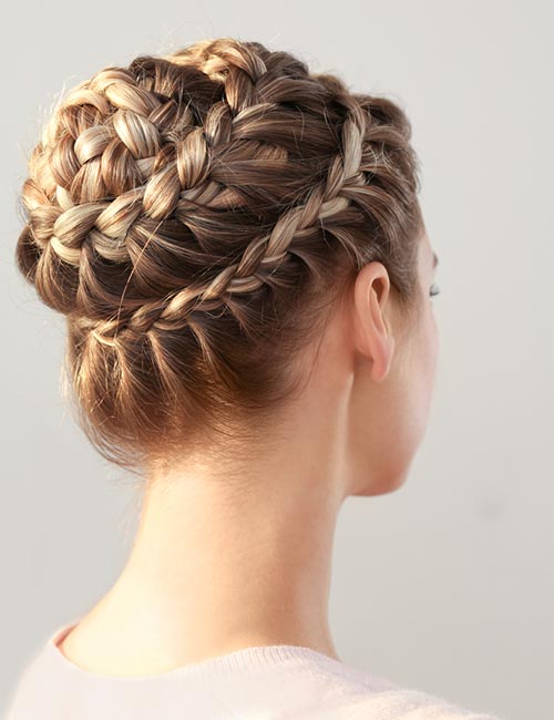 Intricate Braided Updo