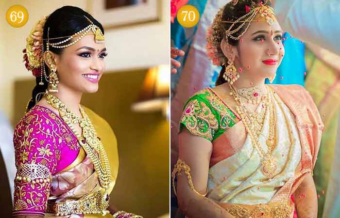 Beautiful Indian Karnataka bridal looks 1 and 2