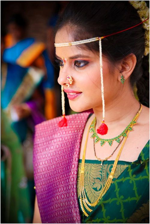 Bridal makeup by Maya R Mehta