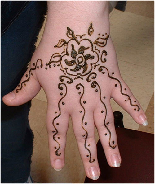 Beginners diy mehendi design