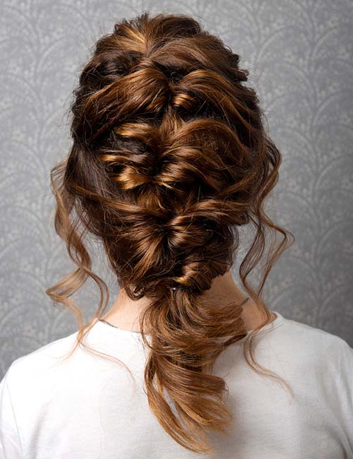 Messy Twisted Braid