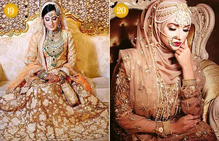 Beautiful Indian Muslim bridal look with hijab
