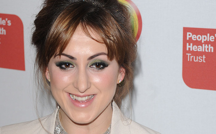 Natalie Cassidy with tattooed eyebrows