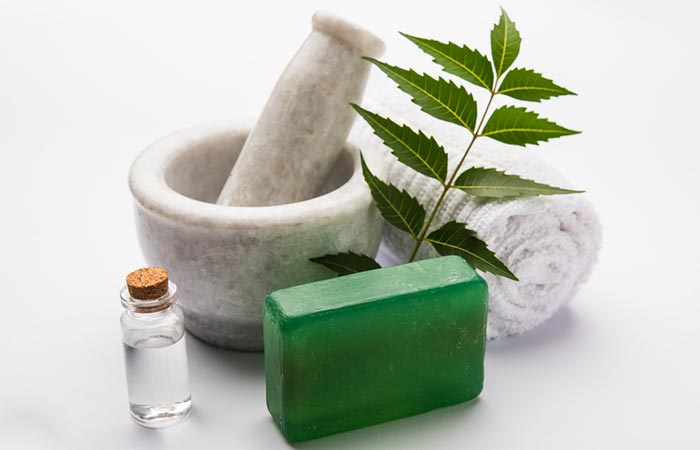 Neem oil soap for scabies management