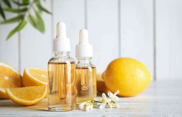 Neroli essential oil for wrinkles