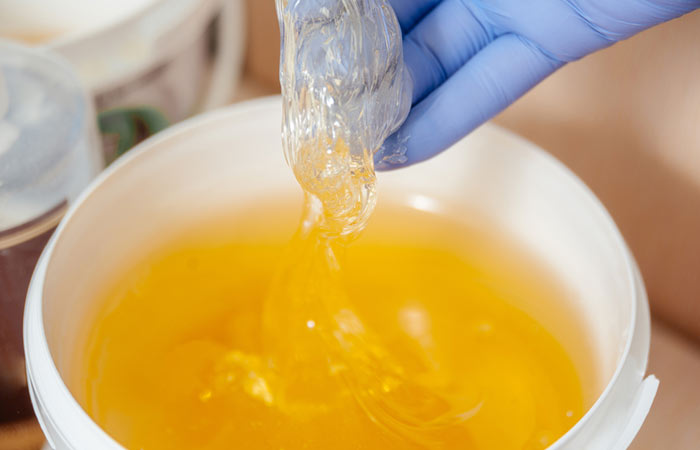 Sugar wax for waxing at home