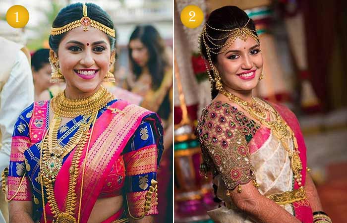 South Indian bride beautiful Indian bridal look