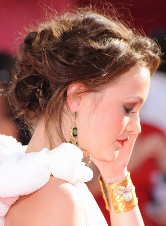 Twisted up-dos as bridal hairstyle for curly hair