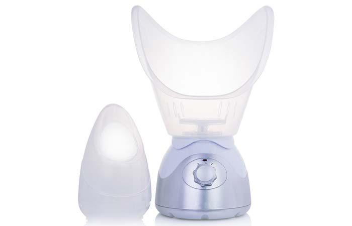 Get facial steam for acne using a facial steamer