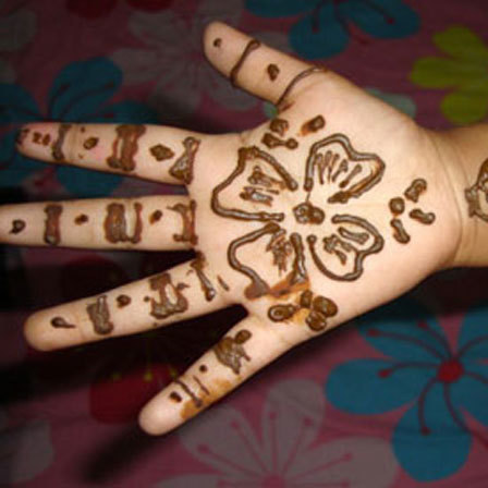 Mehandi designs for kids 3